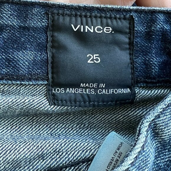 VINCE BOYFRIEND SLOUCH DARK JEANS - Picture 4 of 10